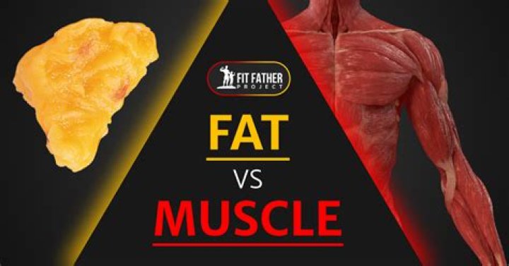 How heavy is muscle compared to fat?