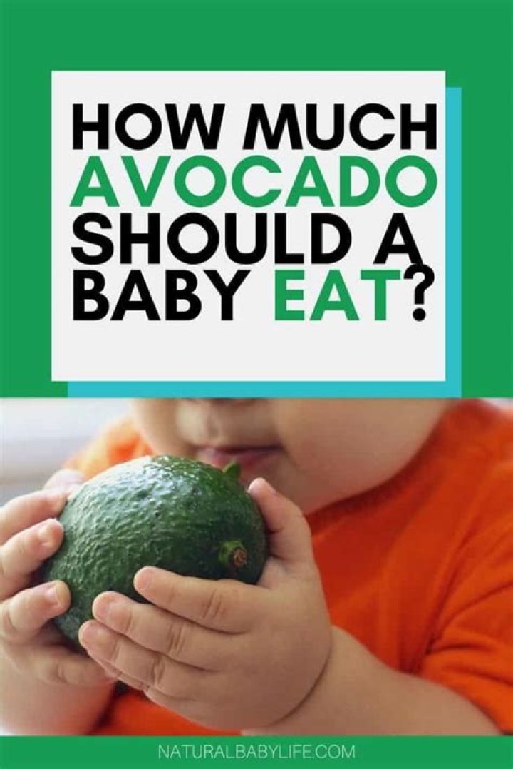 How much avocado can a baby eat a day?