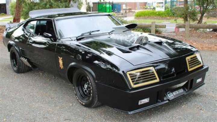 How much horsepower did the Mad Max Interceptor have?