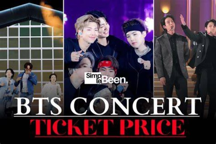 How much is BTS concert ticket?