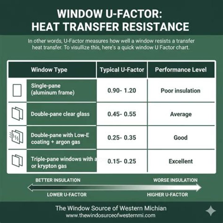 Is .28 a good U factor for windows?