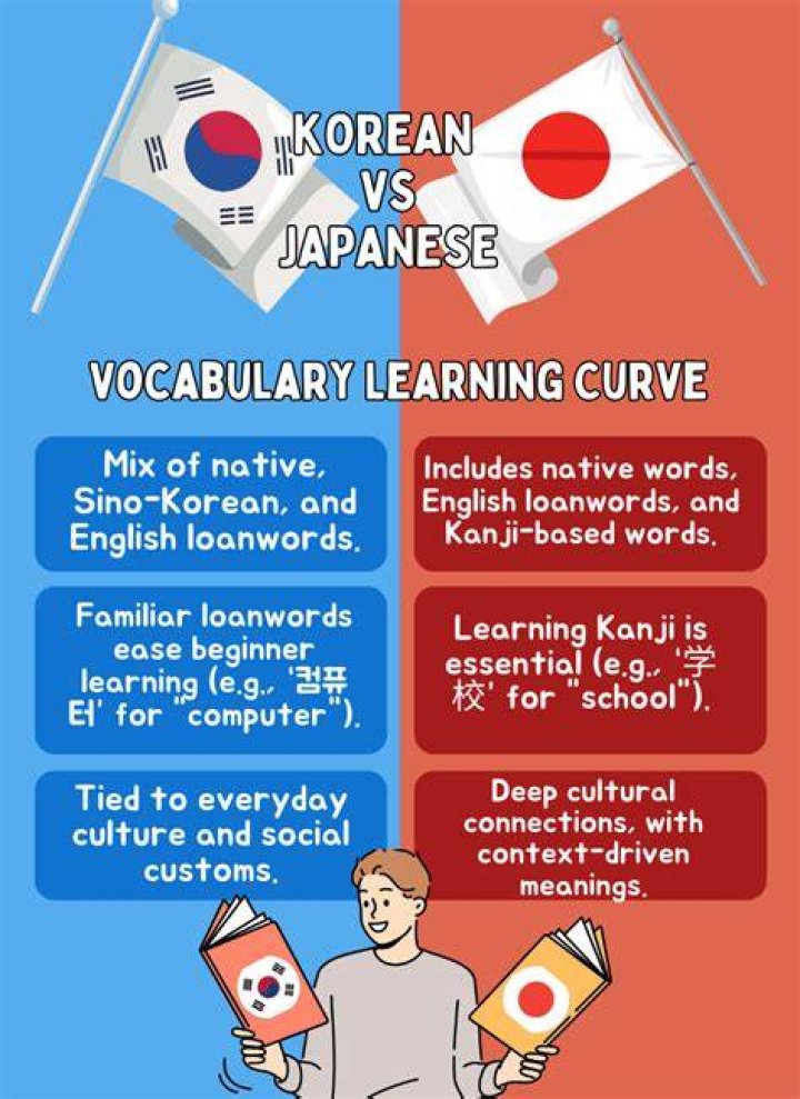 Is it harder to learn Japanese or Korean?