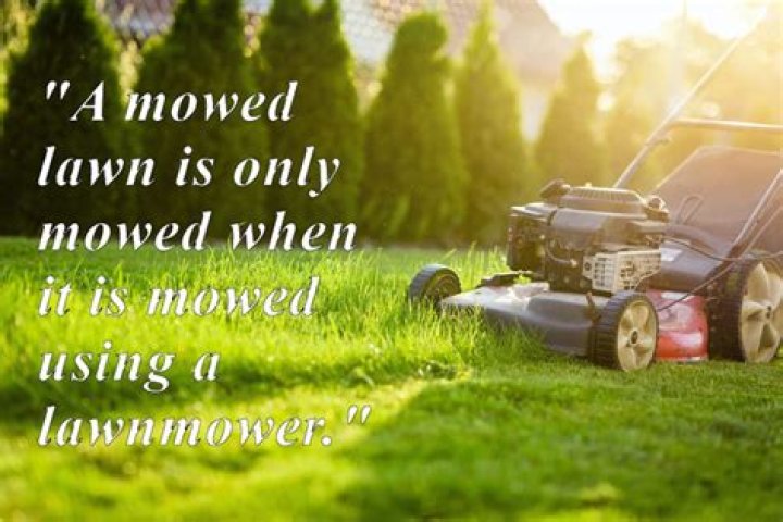 Is mowing the lawn healthy?