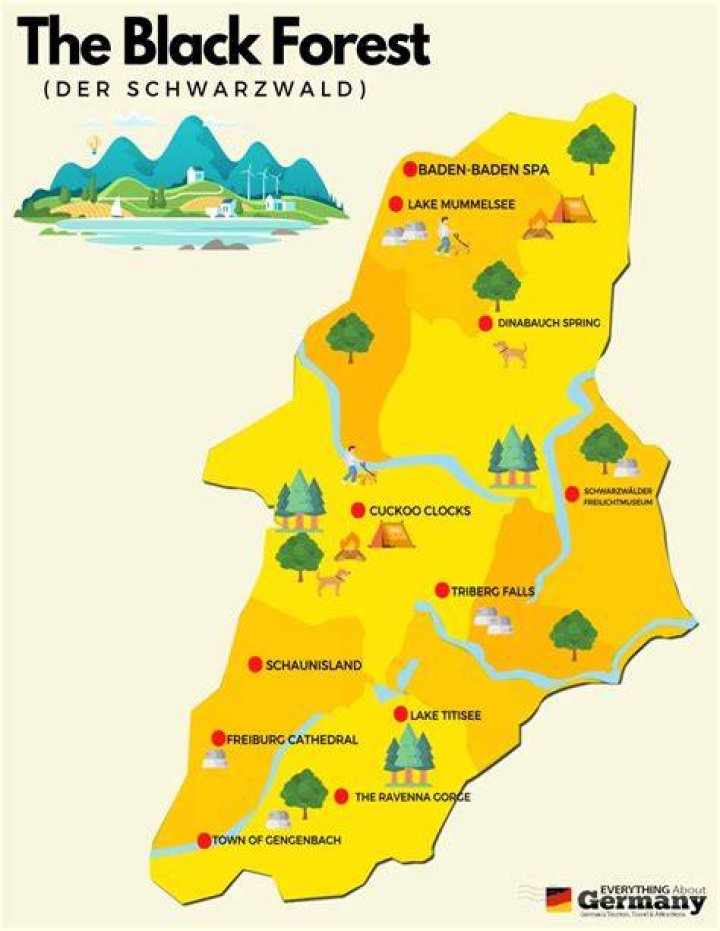 Is Munich near the Black Forest?