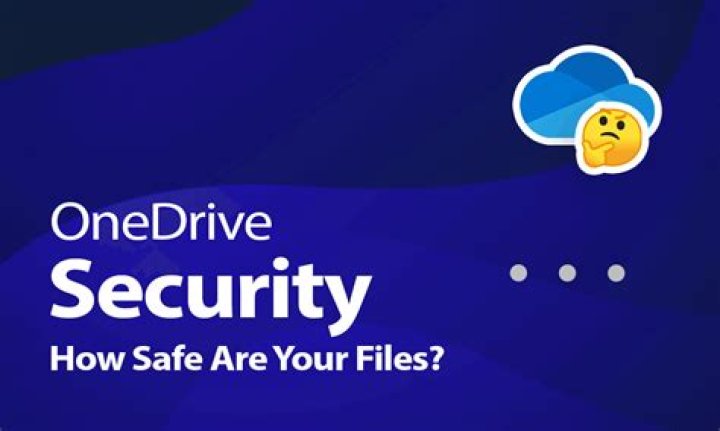 Is OneDrive secure?