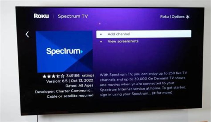 Is Spectrum on Roku free?