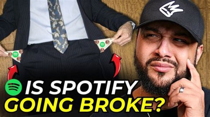 Is Spotify going broke?