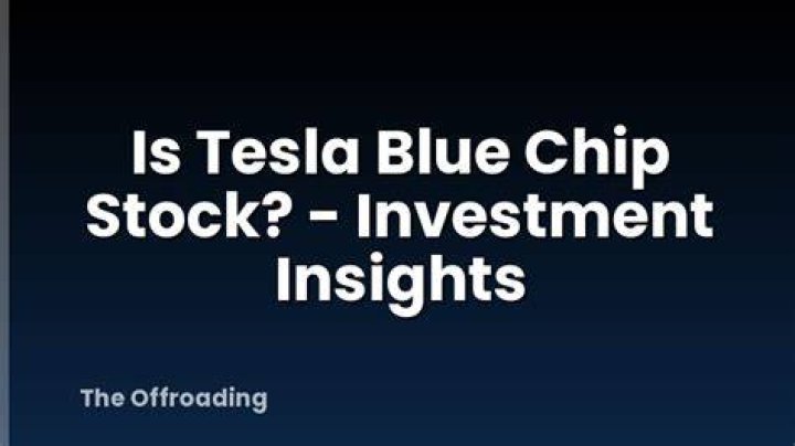 Is Tesla a blue-chip?