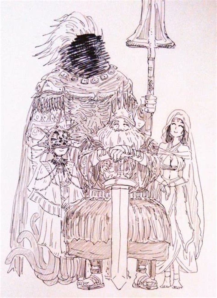 Is the nameless king Gwyns son?
