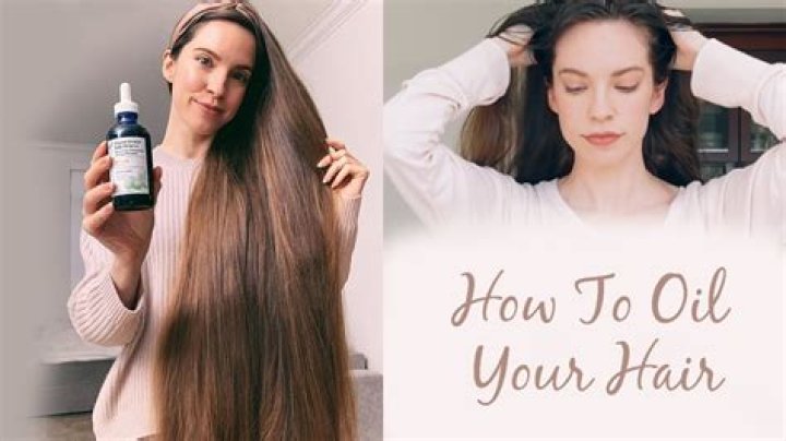 Should I put oil in my hair before straightening?