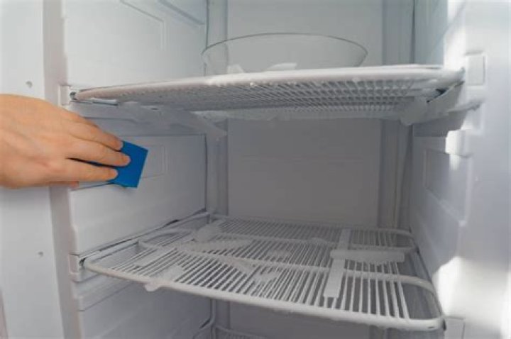 Should you leave fridge door open to defrost?