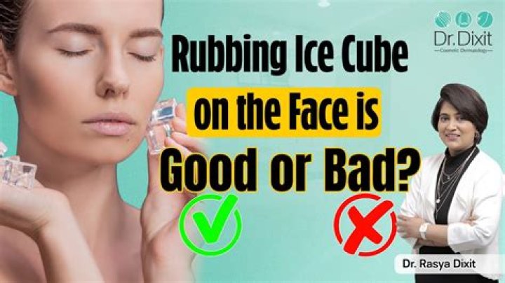 Should you put ice on your lips?