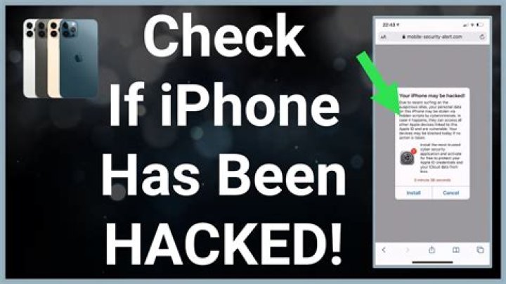 What are signs your iPhone has been hacked?