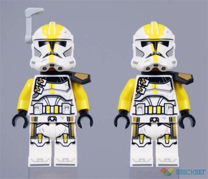 What clone trooper is yellow?