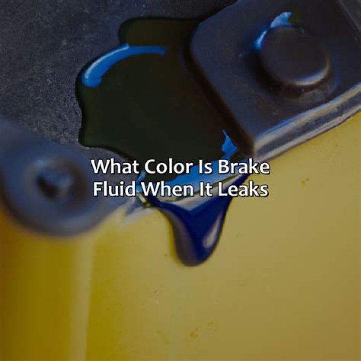 What color is water pump fluid?