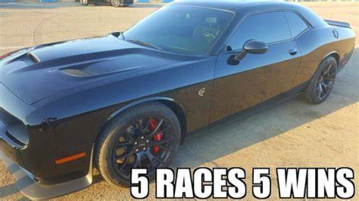 What does a Hellcat run in a quarter-mile?