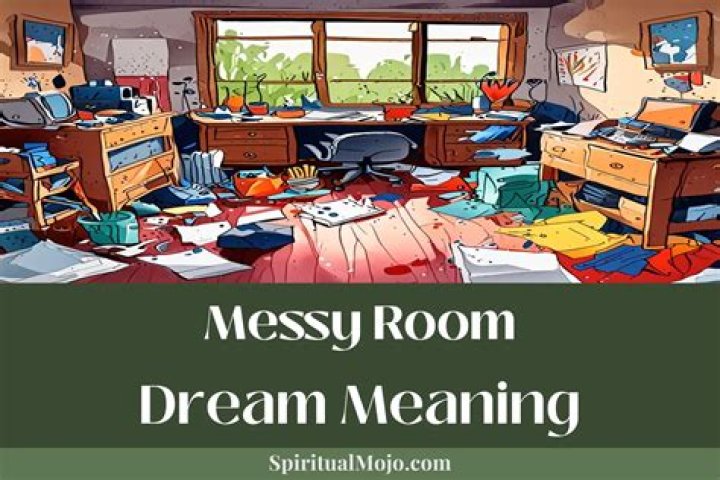 What does a messy room mean psychologically?
