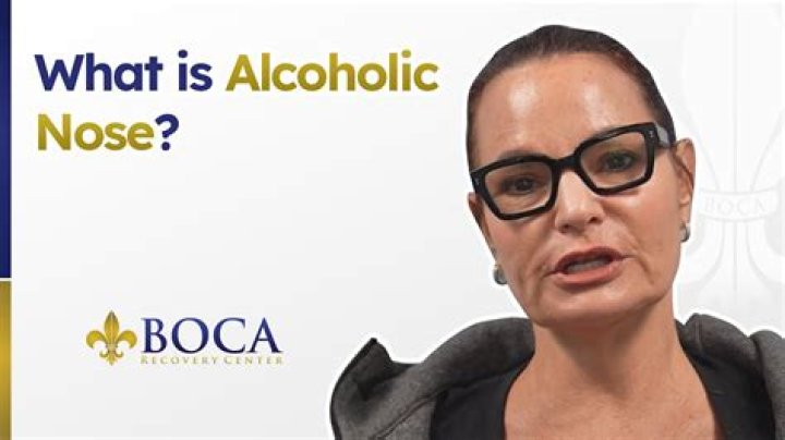 What does an Alcoholics breath smell like?