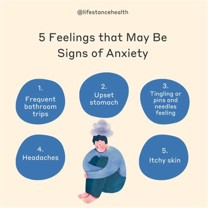What does anxiety tingling feel like?