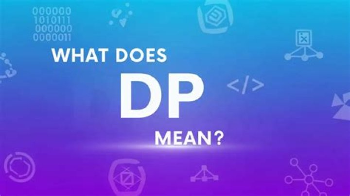 What does DP mean in Snapchat?