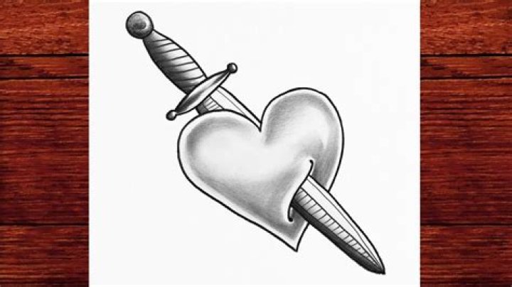 What does sword through the heart mean?