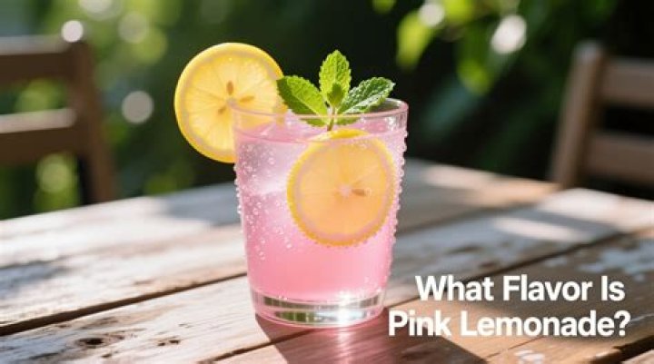 What flavor is pink lemonade?