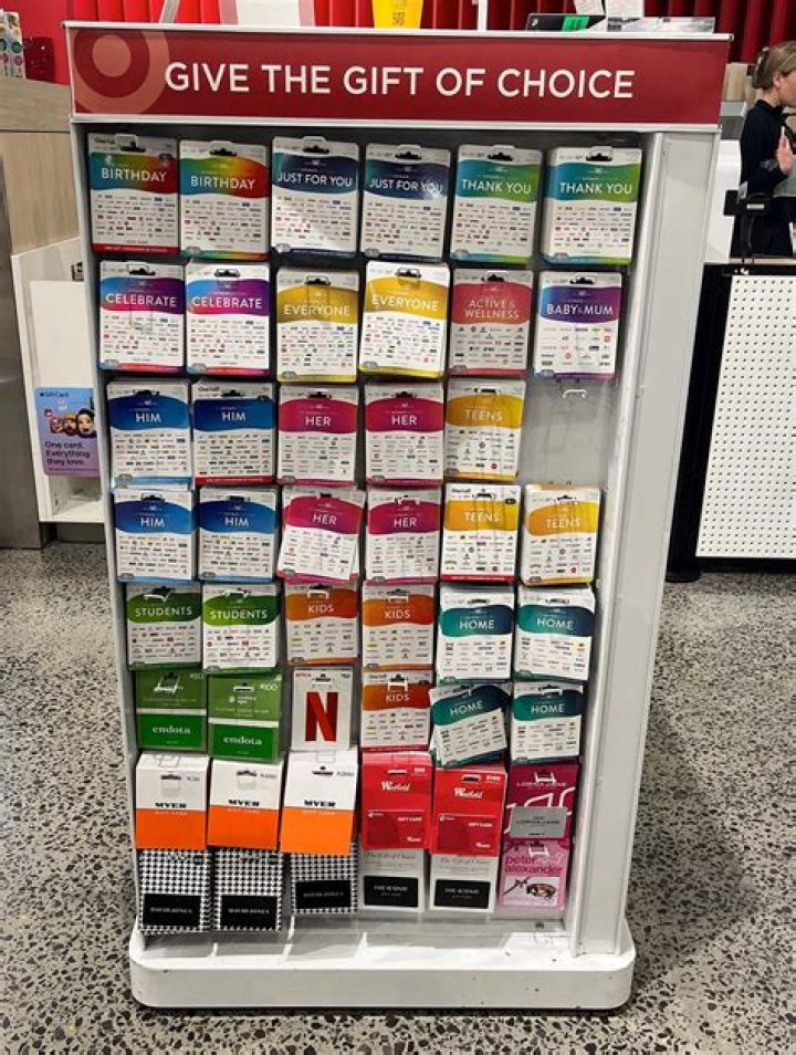What gift cards does Target buy?