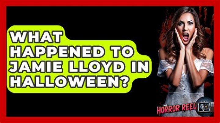 What happened to Jamie Lloyd's baby in Halloween?
