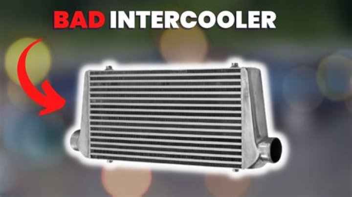 What happens if your intercooler is blocked?