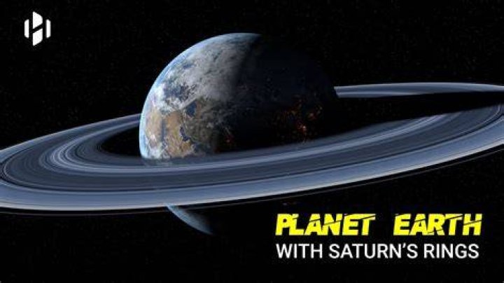 What if Earth had Saturn's rings?