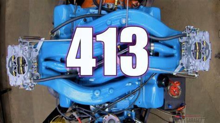 What is a 413 Dodge motor?