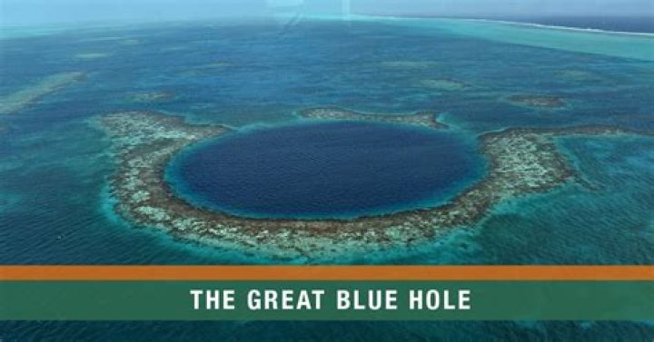 What is a blue hole in space?