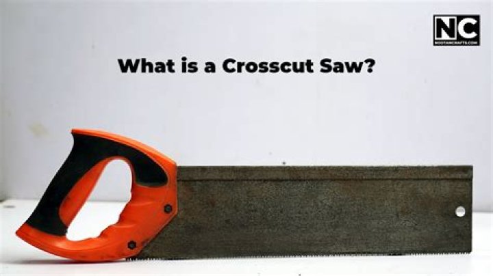 What is a crosscut sawyer?