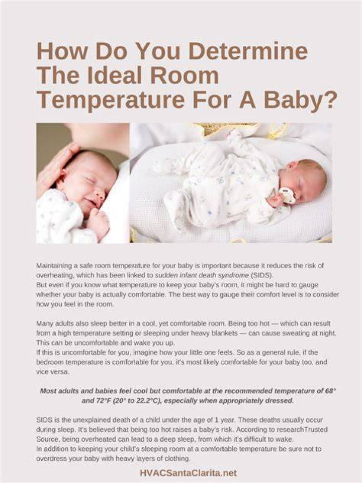 What is a good room temperature for a newborn?