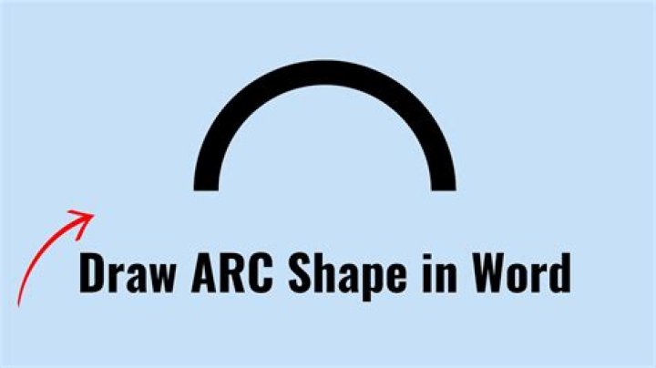 What is arc in drawing?