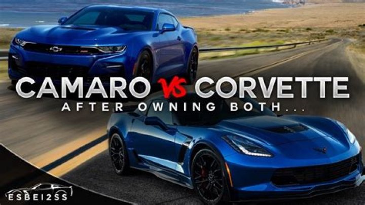 What is better Camaro or Corvette?