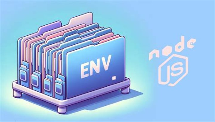 What is .env file in node?