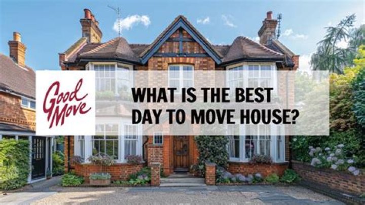 What is the best day to move house?