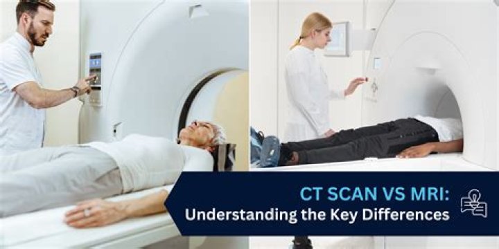 What is the difference between a CT scan and an MRI?