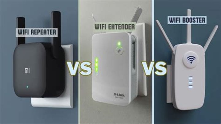 What is the difference between a WiFi extender and a WiFi booster?