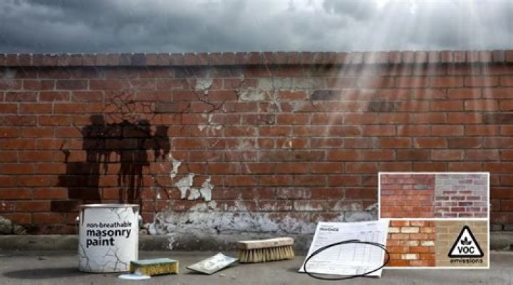 What is the downside of painting brick?