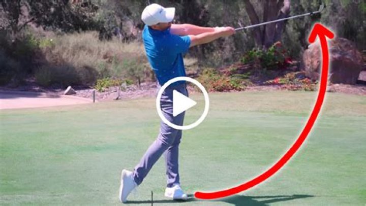 What is the first swing in golf called?