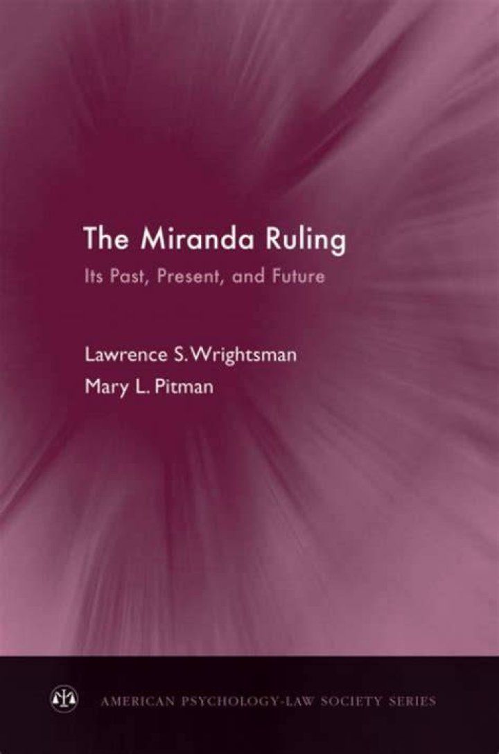 What is the Miranda ruling?