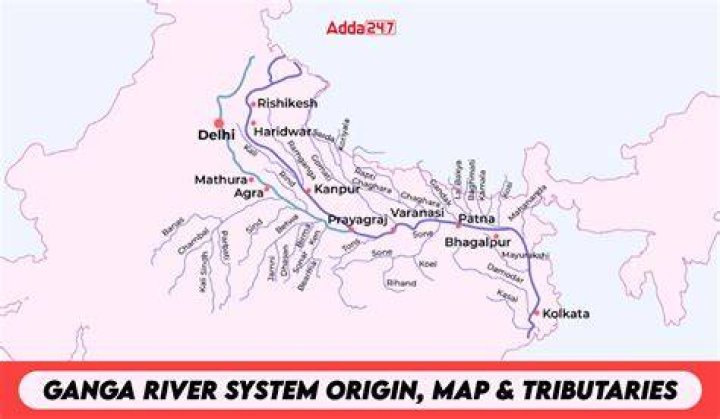 What is the old name of Ganga river?