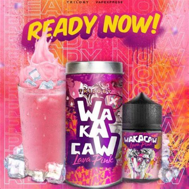 What makes lava pink?