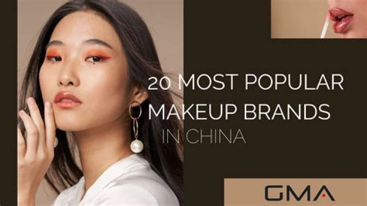 What makeup brands are made in China?