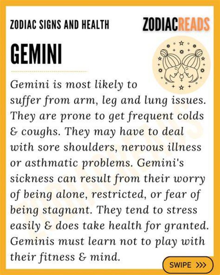 What signs should Gemini avoid?