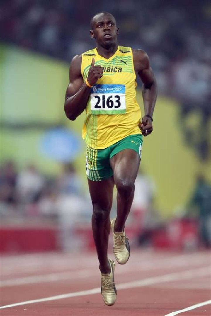 What speed is Usain Bolt?
