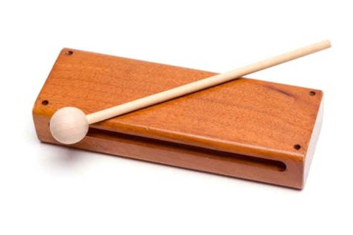 What type of instrument is a woodblock?