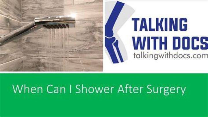 When can I shower after top surgery?